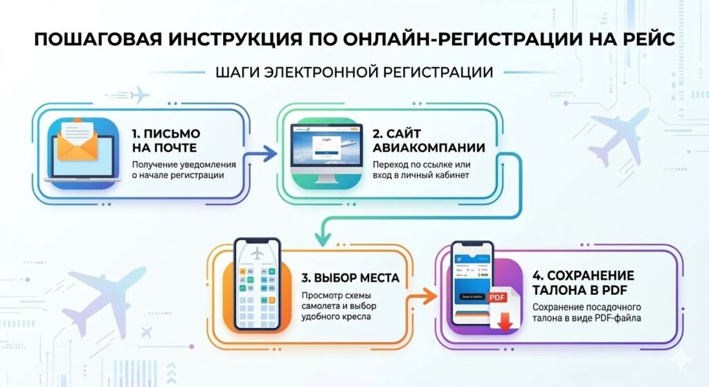 Онлайн регистрация за 4 шага